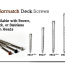 Want Screws That Match Your Deck?
